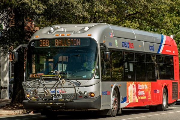 Photo: Metrobus with bicycles